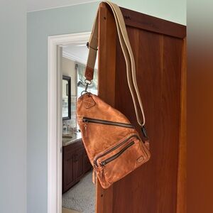 Gently used Bed Stu sling bag.